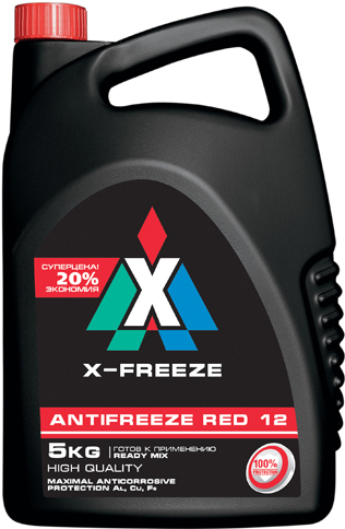 Антифриз X-Freeze G-12 Красный 1л 500260