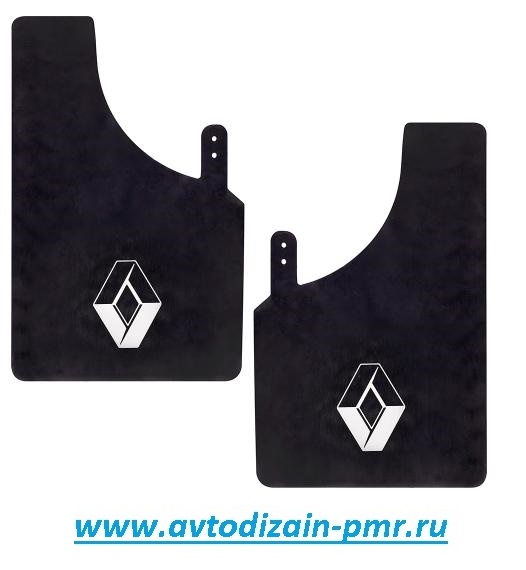 Брызговики MASTER SPORT RENAULT черный (малый) 2шт