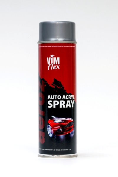 AUTO ACRIL 500 ML SILVER - Автомобильная акриловая краска в спрее спрее серебристая 74261