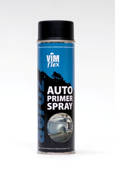 AUTO PRIMER 500 ML BLACK - Автомобильная акриловая грунтовка в спрее черная74360