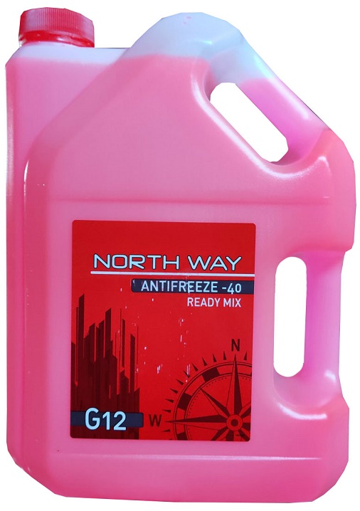 Антифриз North Way -40 G-12 красный (5кг) 10510