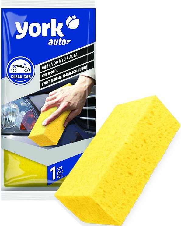 Губка для мойки автомобиля 012010 YORK