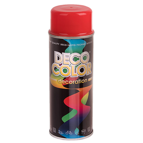 Deco Color Краска аэроз. 400ml Decoration/красный RAL3020