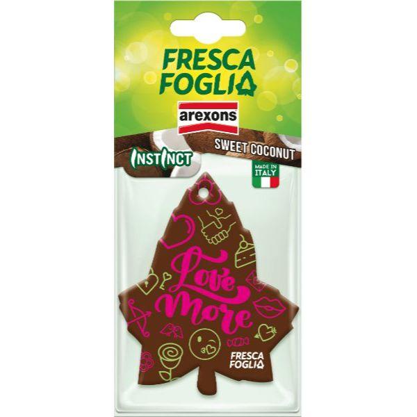 Ароматизированный листочек Fresca Foglia Instict сладкий кокос Arexons