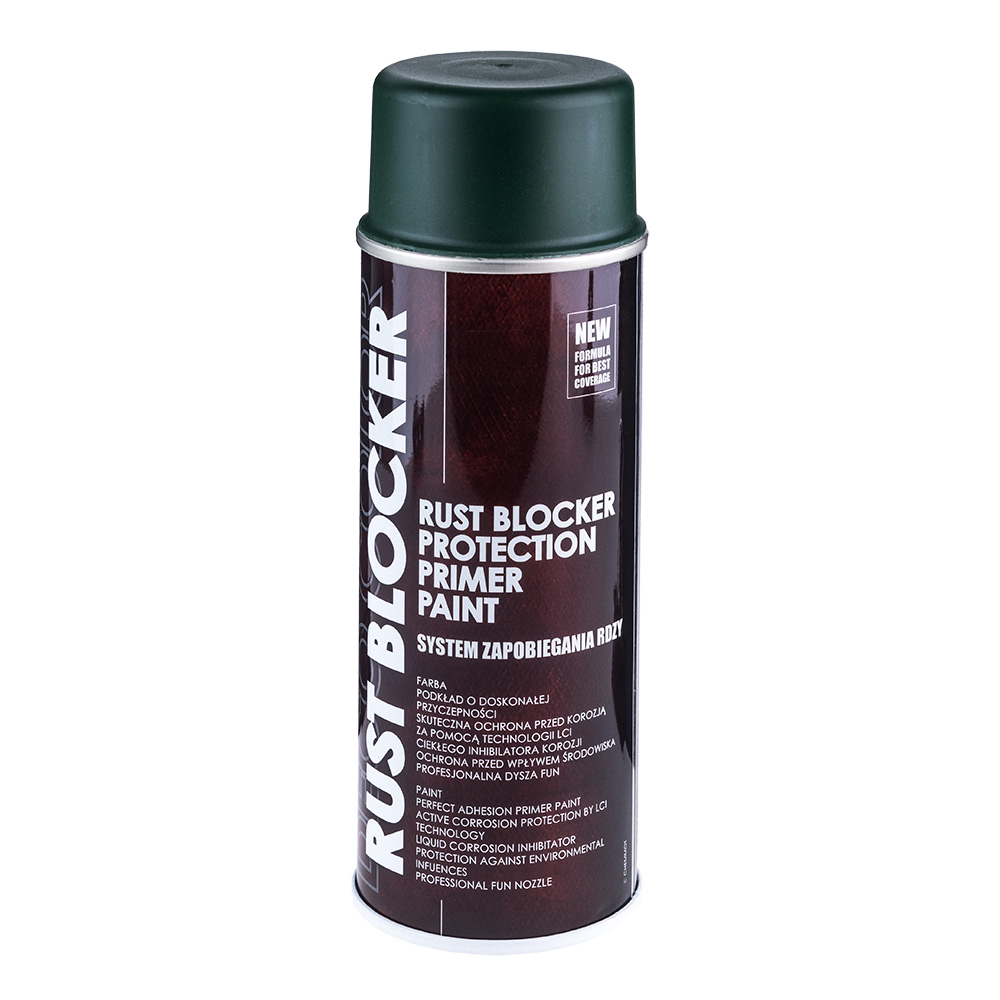 Deco Color Краска аэроз. 400ml 4в1 Rust Bloker /зелёный (RAL6005/721542) Блокирует ржавчину