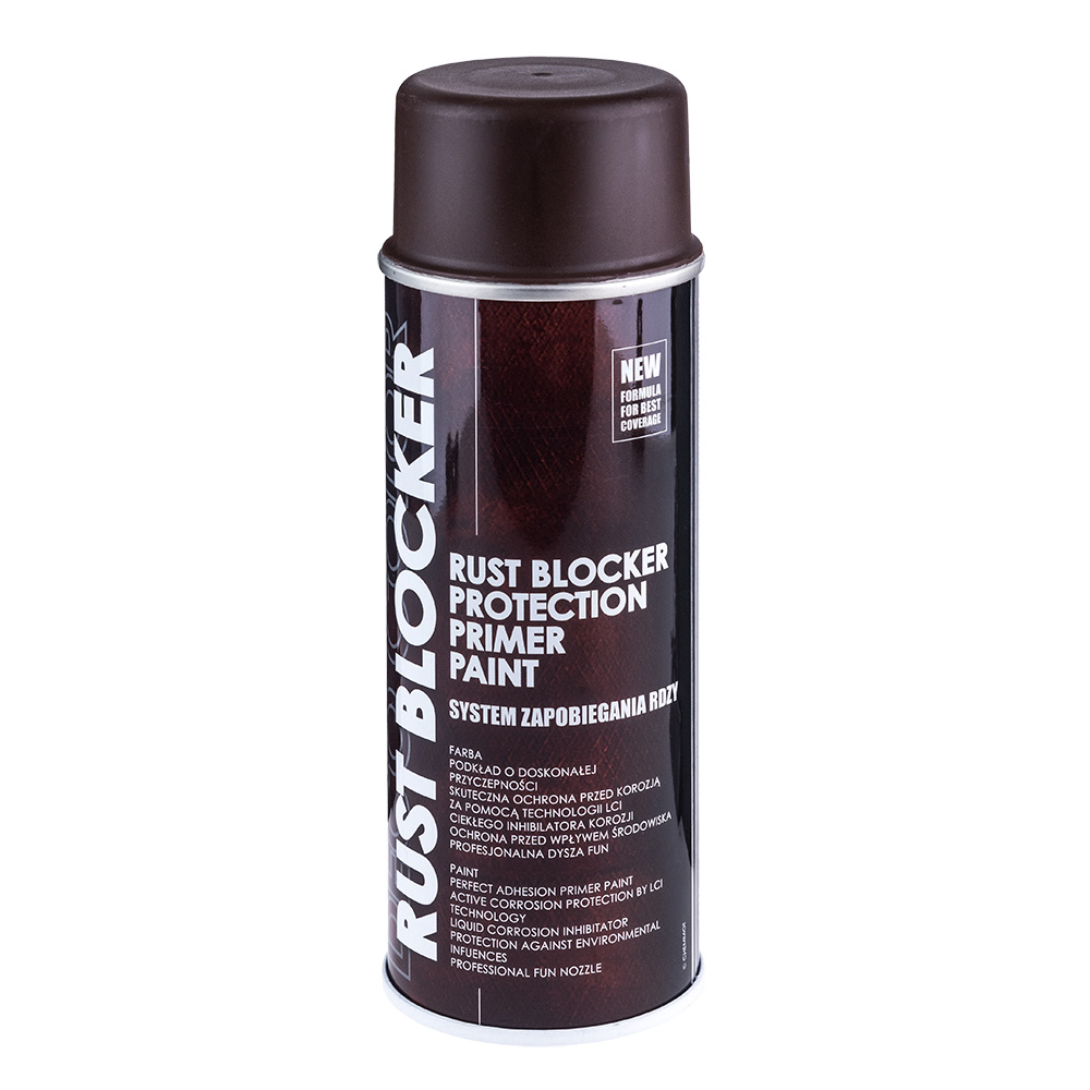 Deco Color Краска аэроз. 400ml 4в1 Rust Bloker /коричневый (RAL8017/721573) Блокирует ржавчину